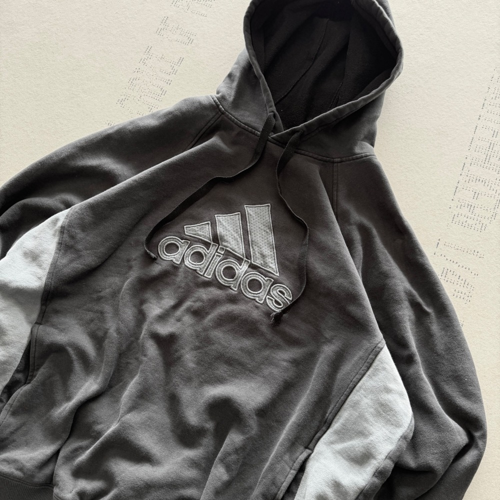 Y2K Two-Tone Adidas Hoodie